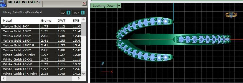 Light weight Modern ring 151-MW 3D print model_11