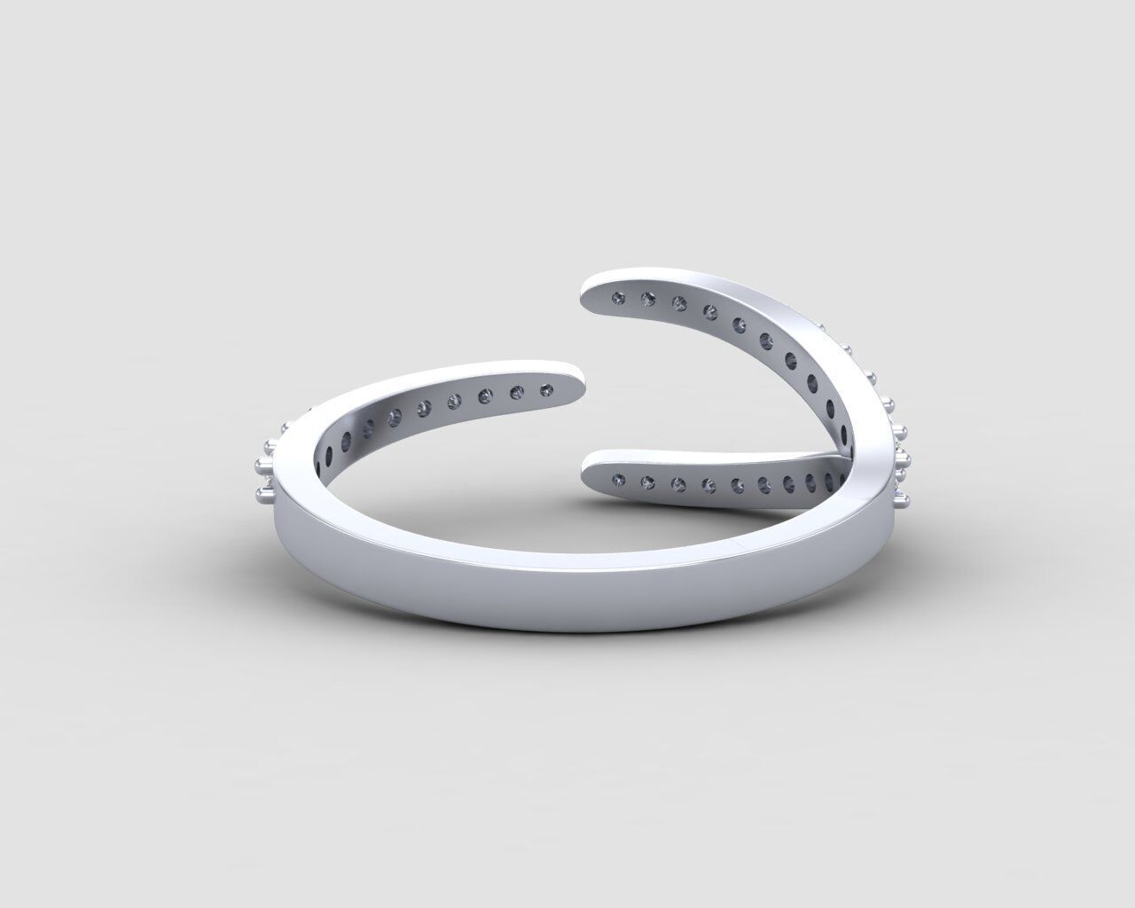 Light weight Modern ring 151-MW 3D print model_20
