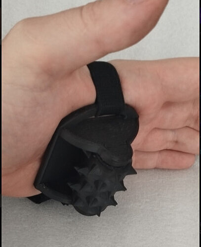 Hand Spike Roller 3D print model