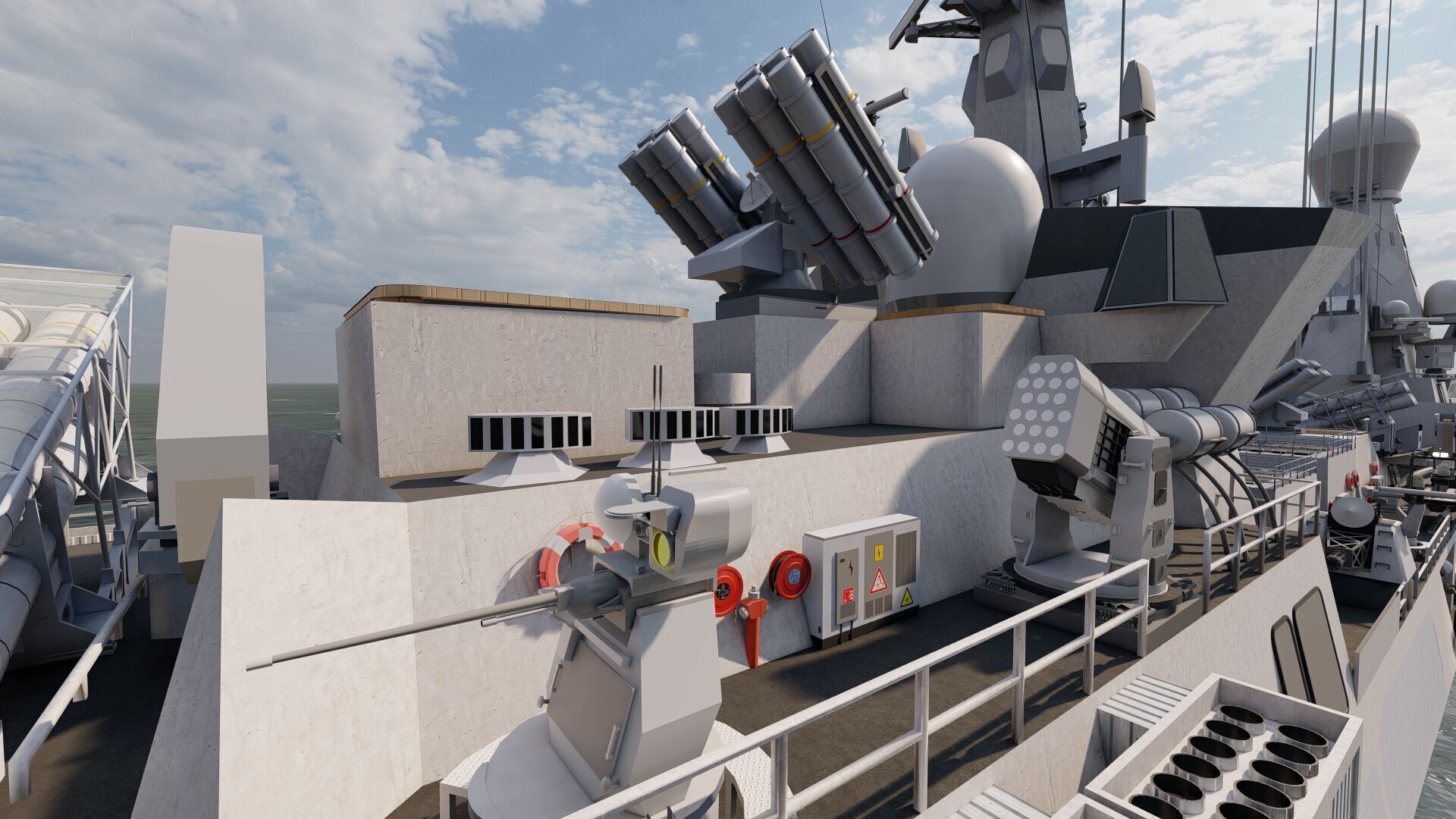 THERMOPYLES GREEK NAVY FRIGATE 3D model_16