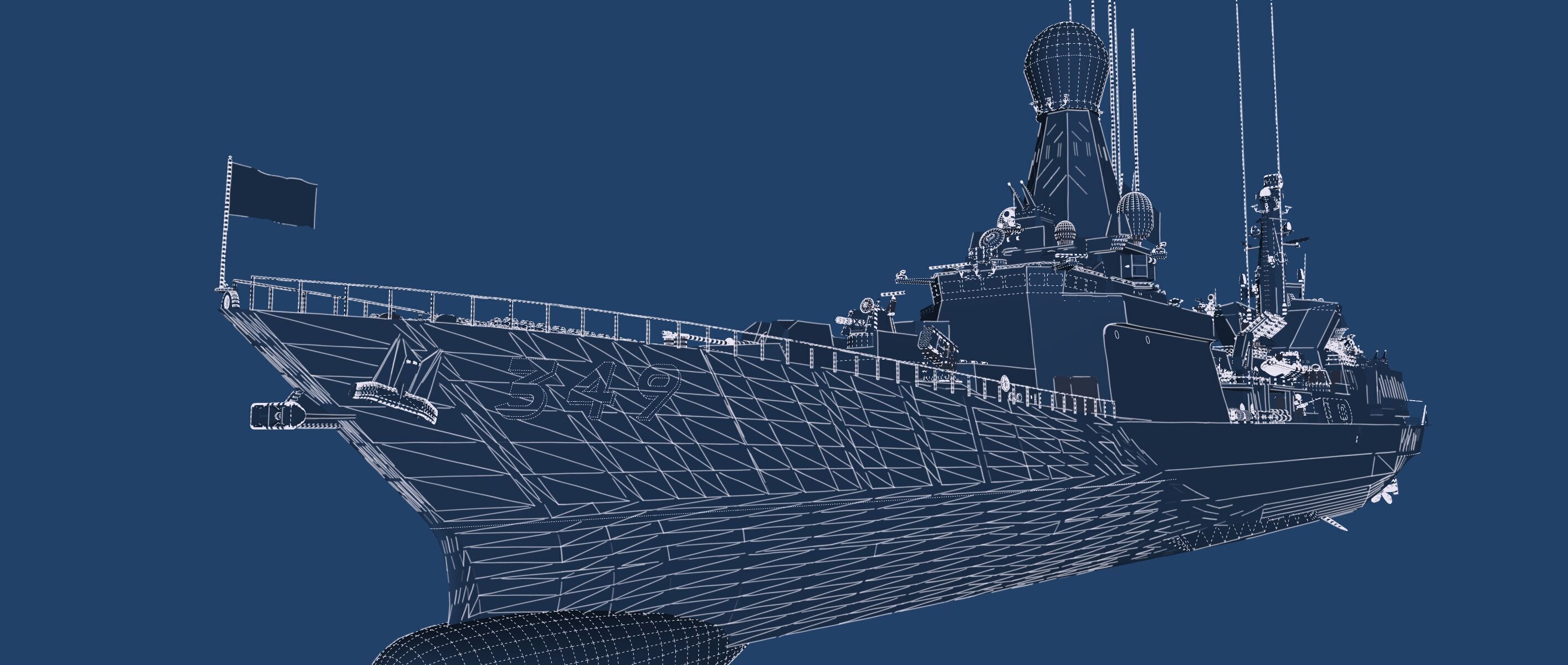 THERMOPYLES GREEK NAVY FRIGATE 3D model_43