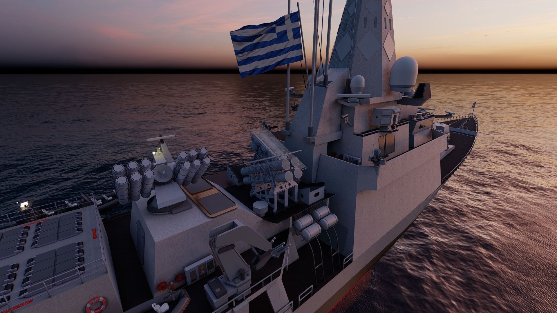 THERMOPYLES GREEK NAVY FRIGATE 3D model_27