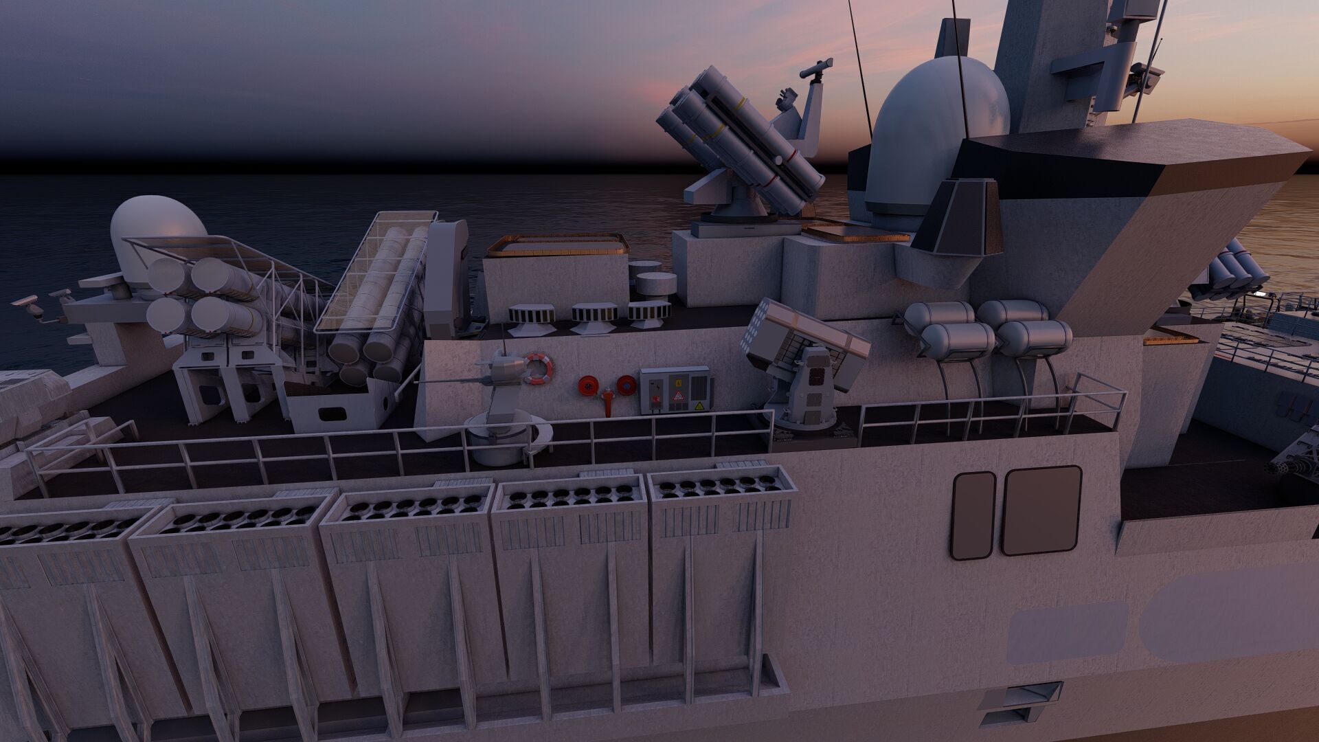 THERMOPYLES GREEK NAVY FRIGATE 3D model_29