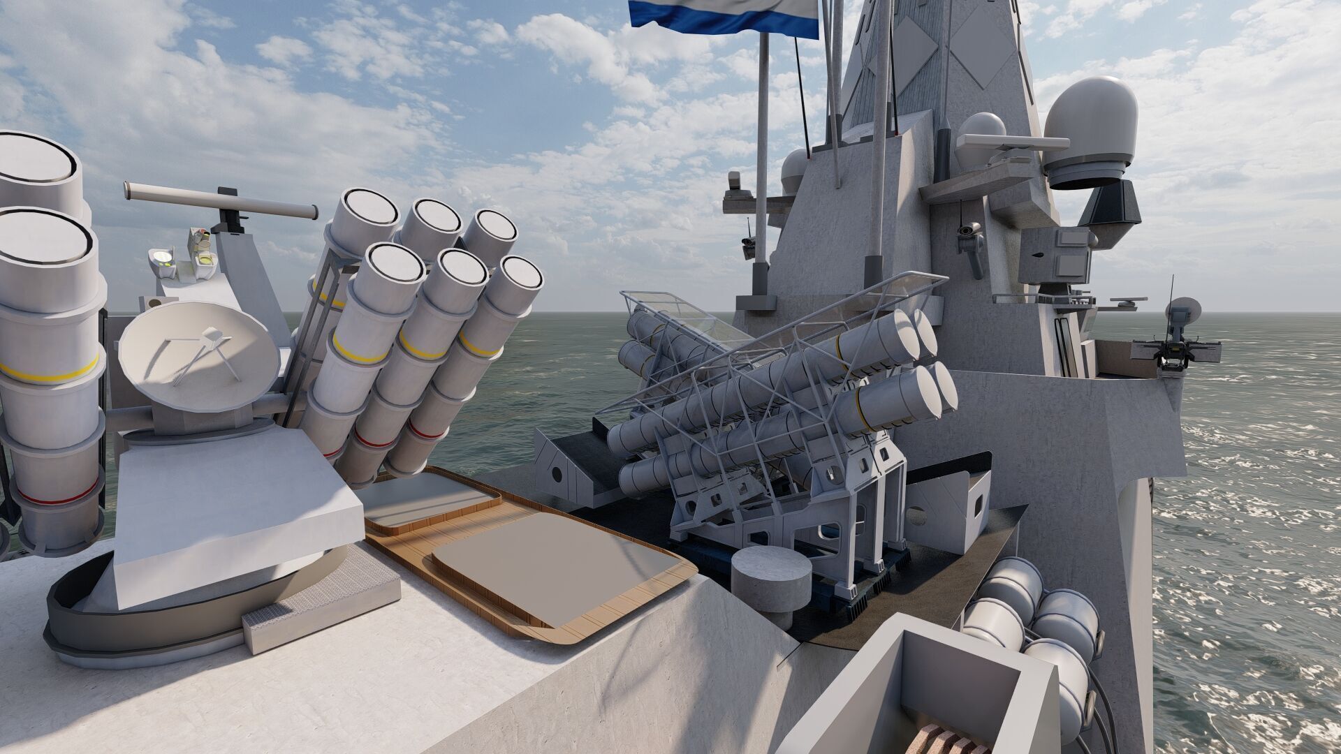 THERMOPYLES GREEK NAVY FRIGATE 3D model_20