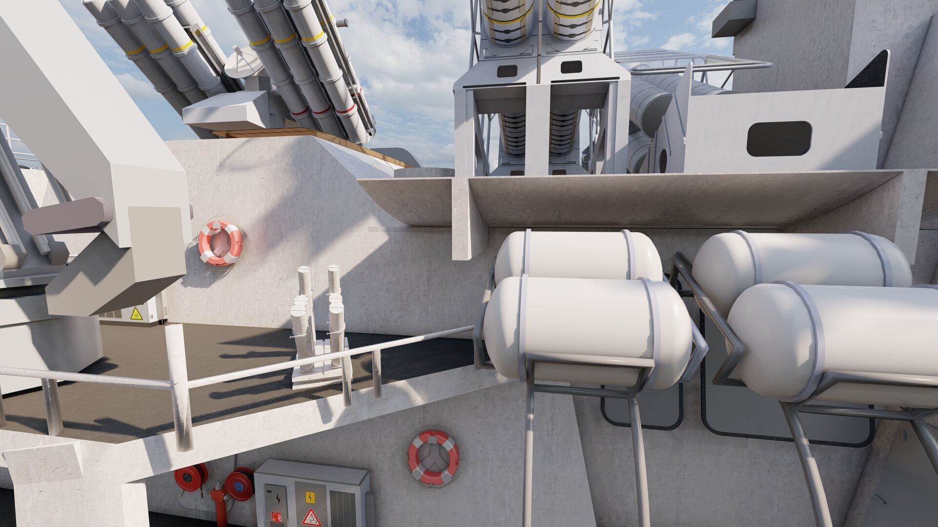 THERMOPYLES GREEK NAVY FRIGATE 3D model_22