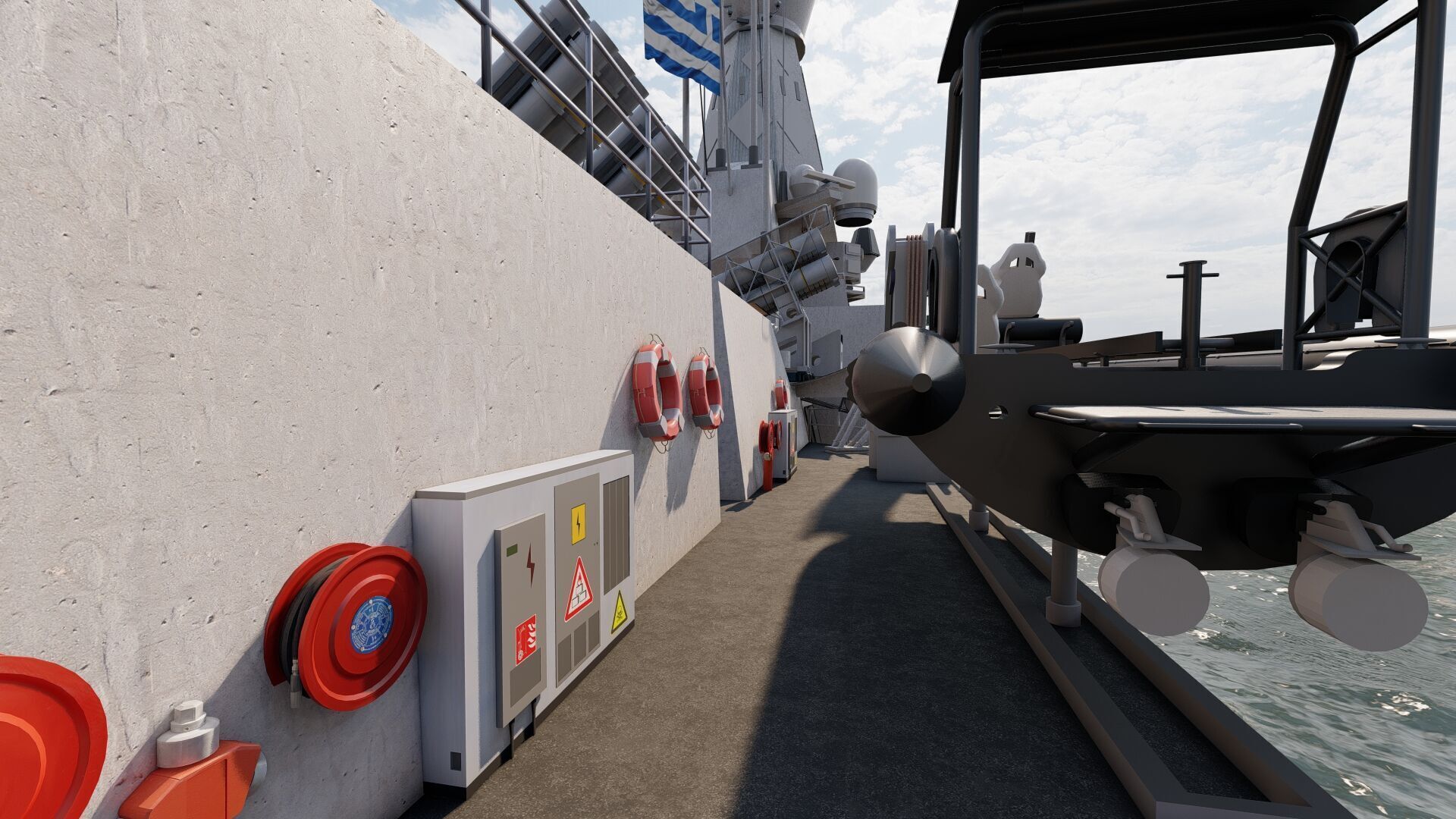 THERMOPYLES GREEK NAVY FRIGATE 3D model_19