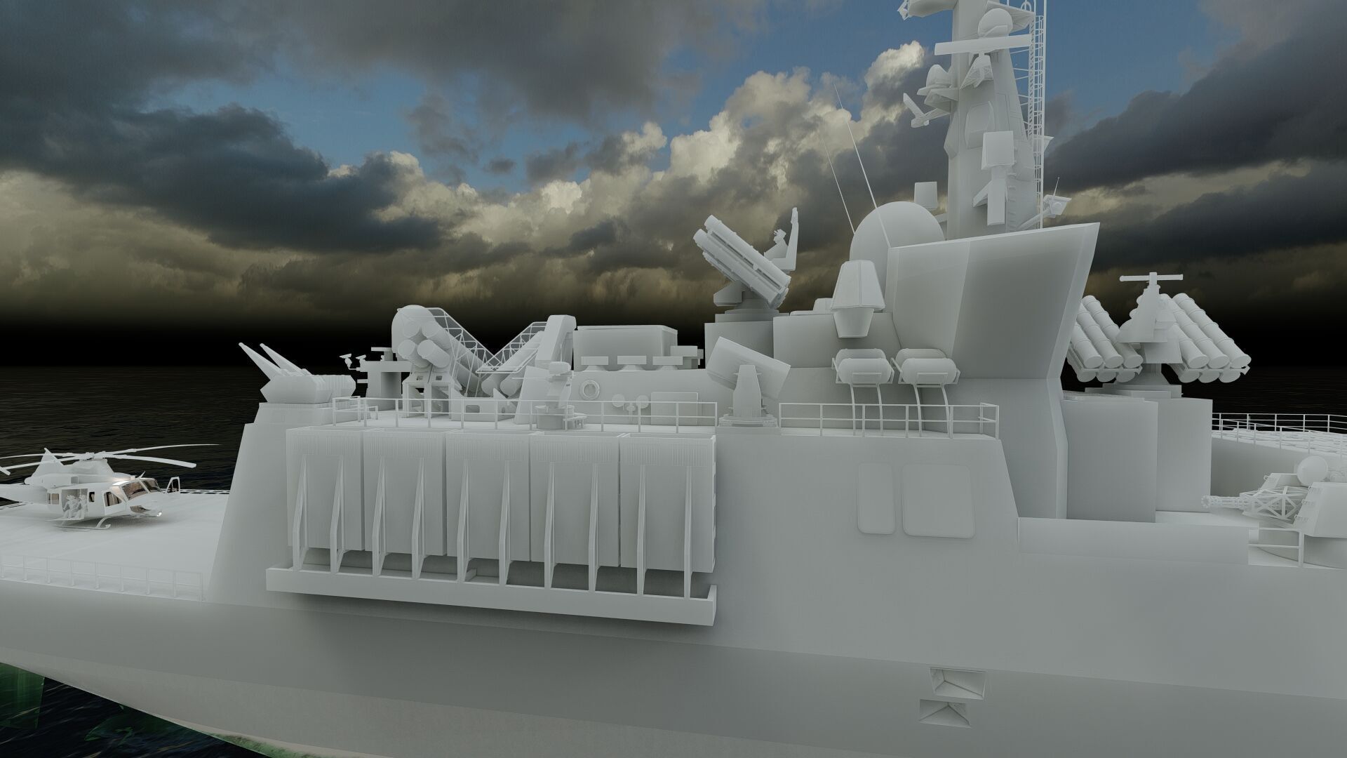 THERMOPYLES GREEK NAVY FRIGATE 3D model_38