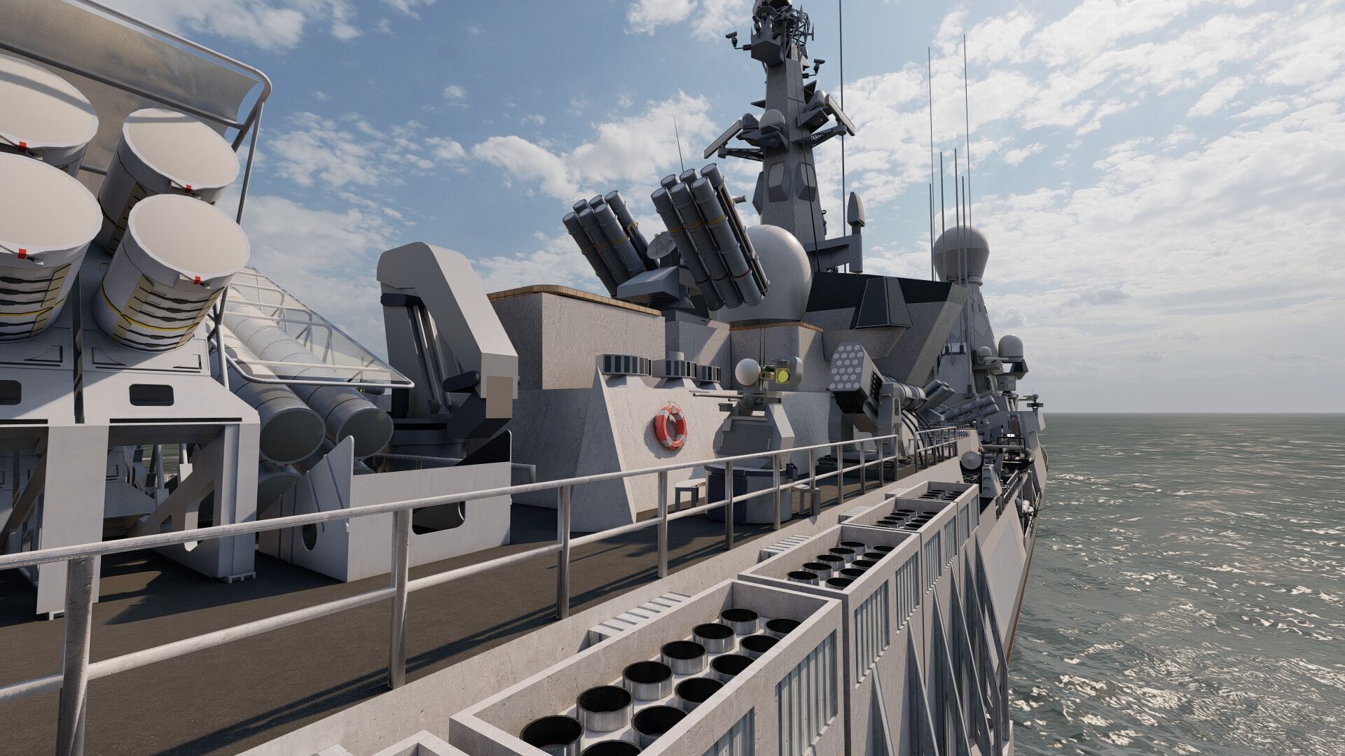 THERMOPYLES GREEK NAVY FRIGATE 3D model_15