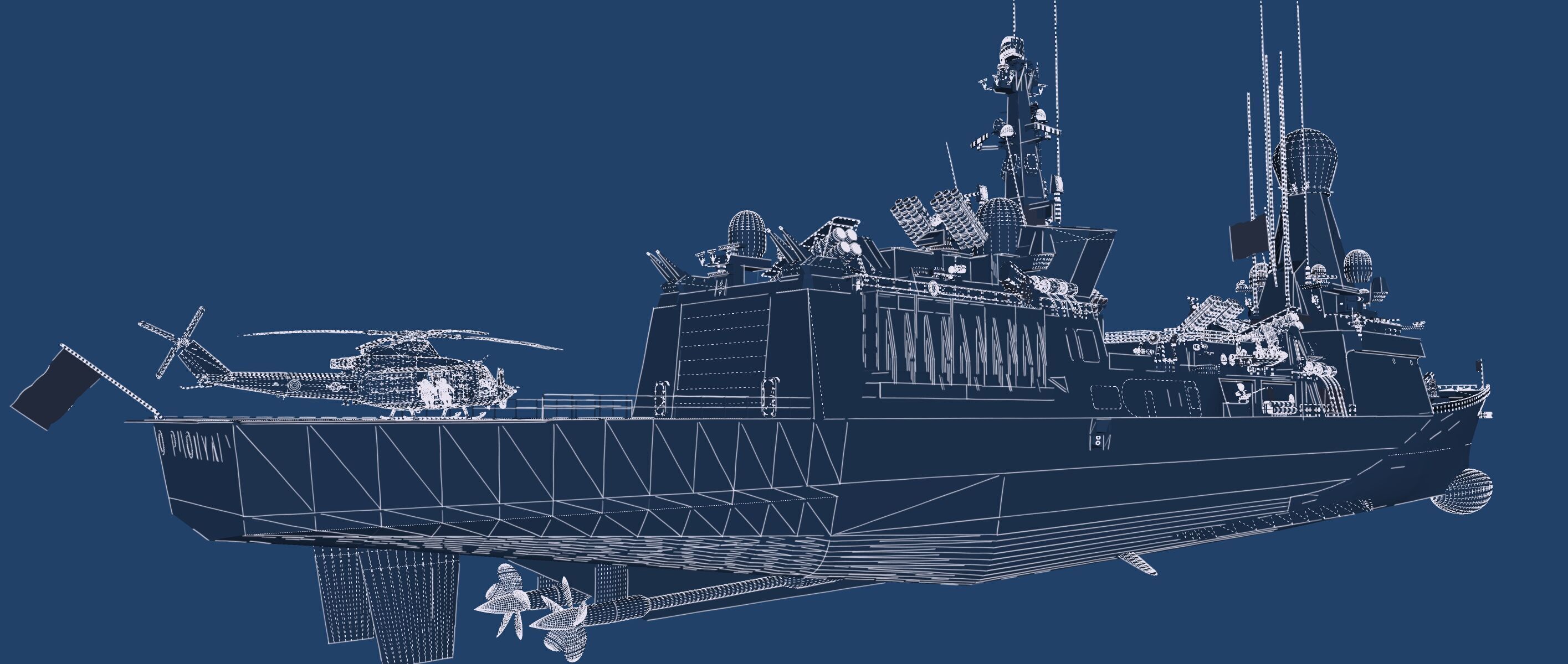THERMOPYLES GREEK NAVY FRIGATE 3D model_41