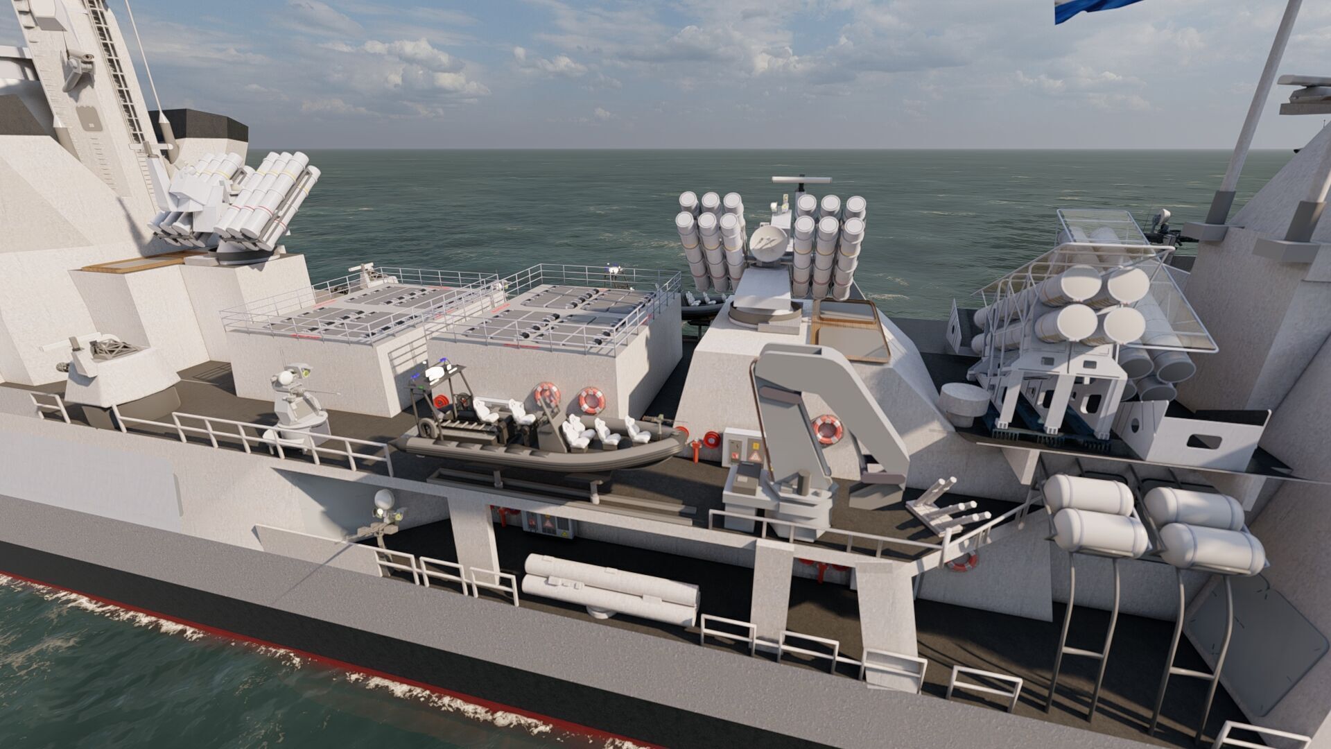 THERMOPYLES GREEK NAVY FRIGATE 3D model_6