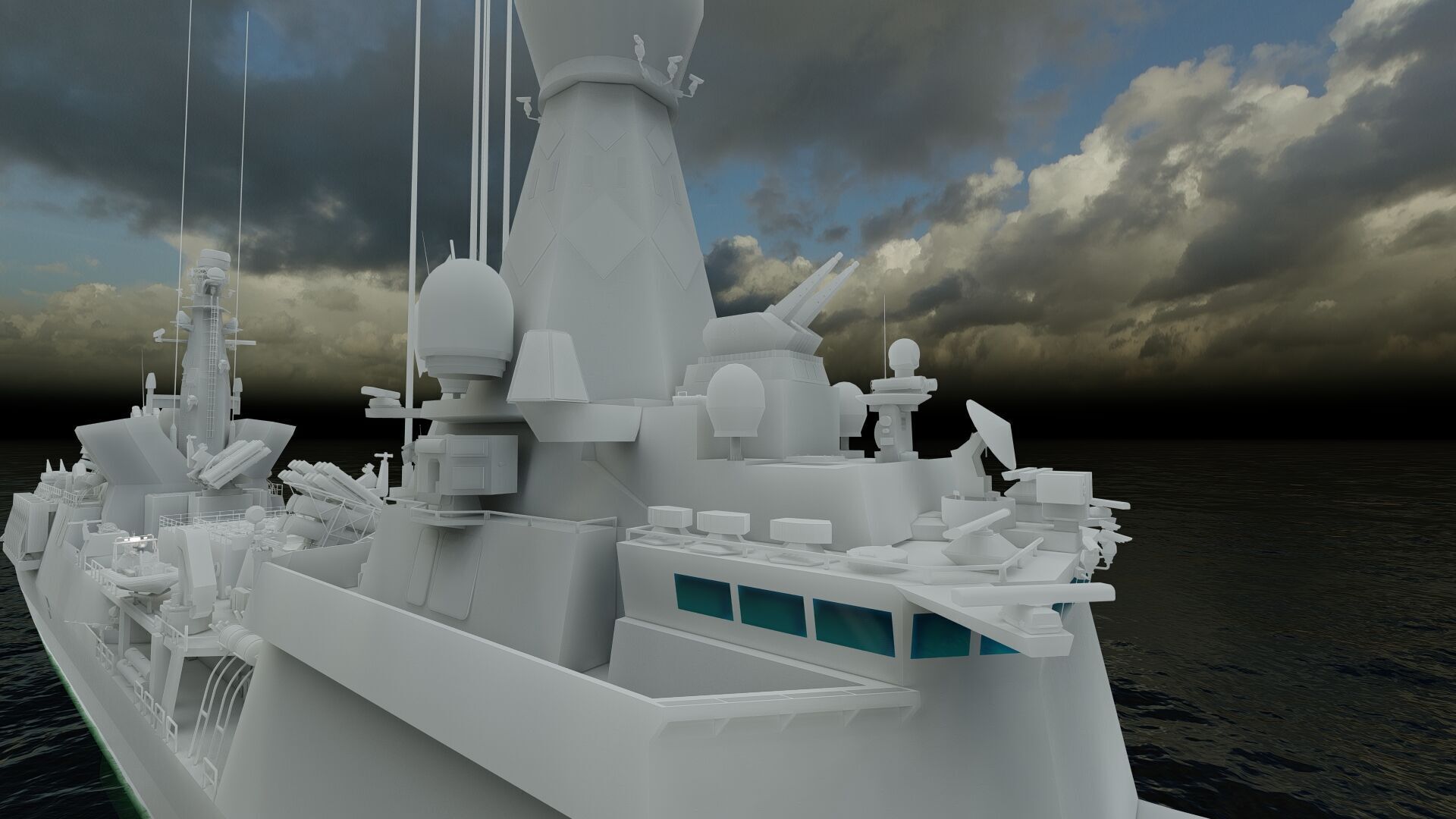THERMOPYLES GREEK NAVY FRIGATE 3D model_35
