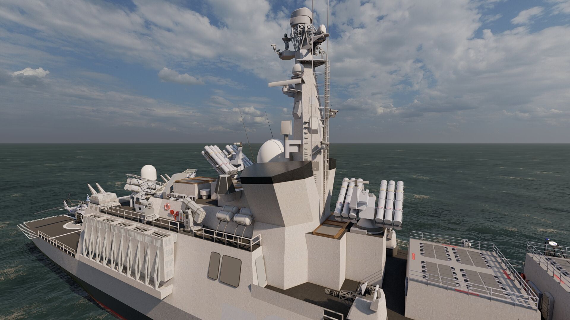 THERMOPYLES GREEK NAVY FRIGATE 3D model_7