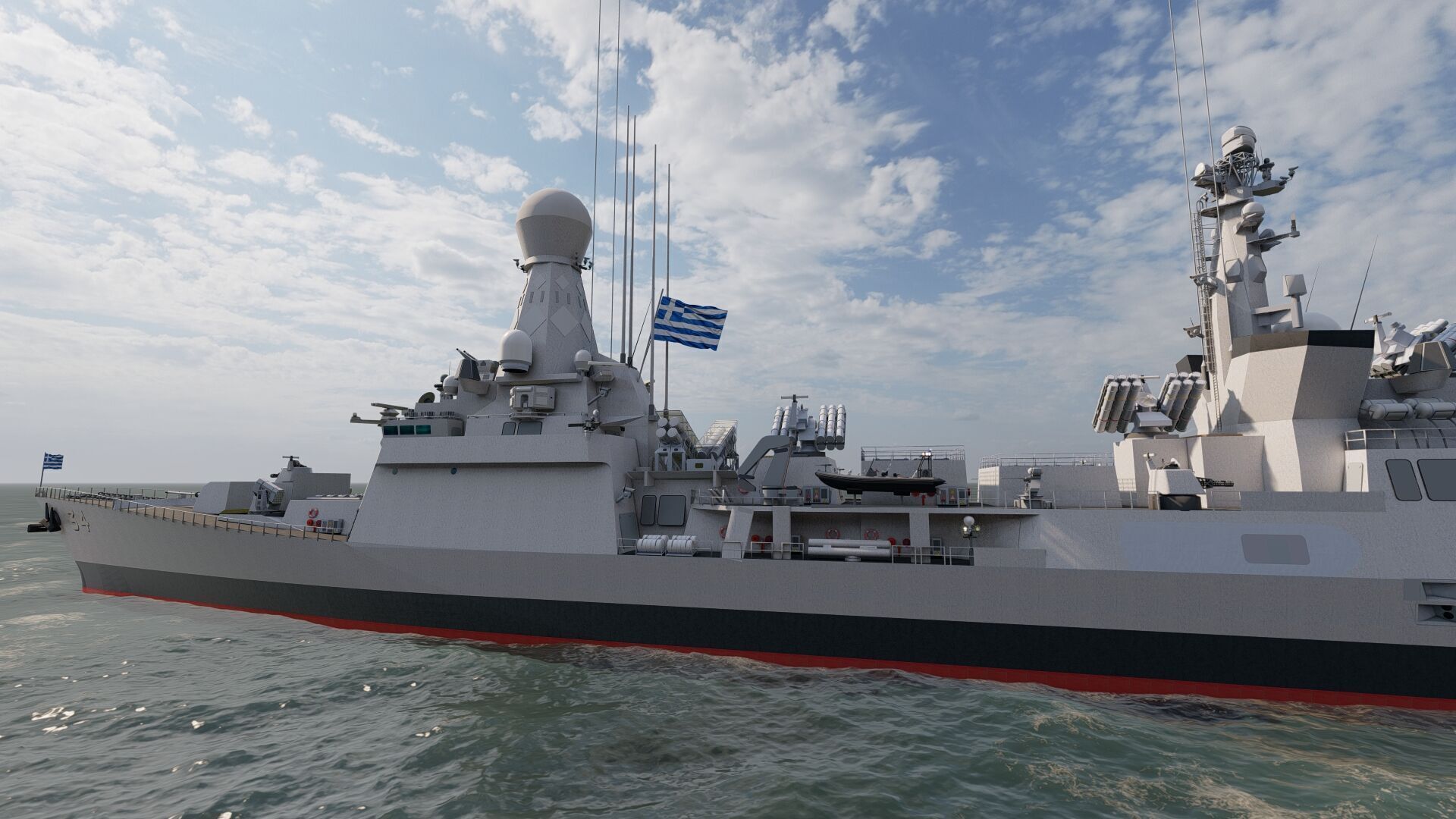 THERMOPYLES GREEK NAVY FRIGATE 3D model_1