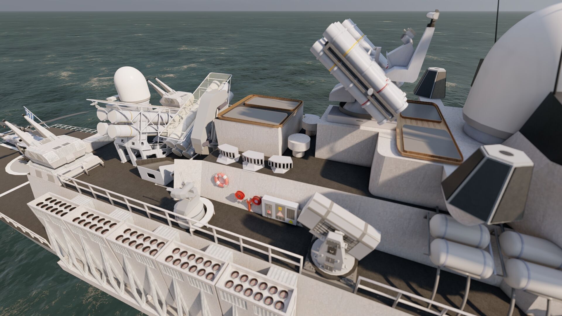 THERMOPYLES GREEK NAVY FRIGATE 3D model_8