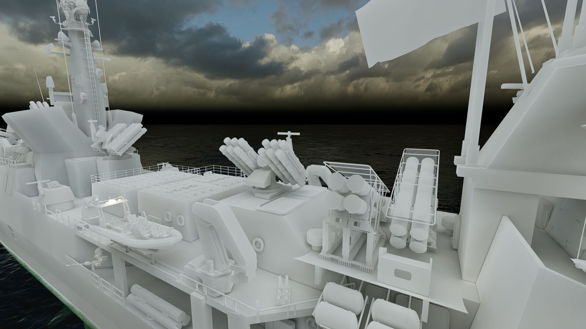 THERMOPYLES GREEK NAVY FRIGATE 3D model_36