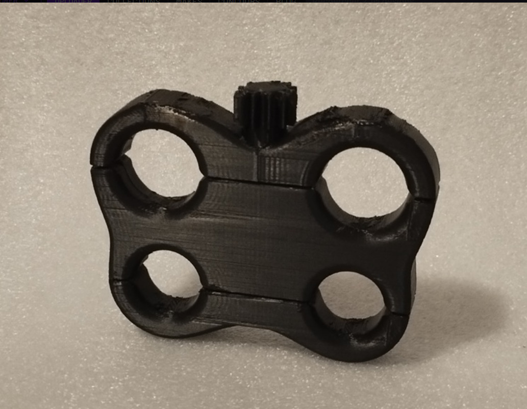 Thumbs and-or Toes cuffs 3D print model_2