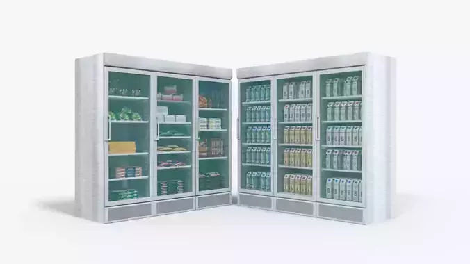 Supermarket Fridge Collection