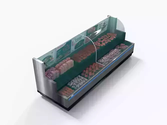 Supermarket Meat Shelve Stand