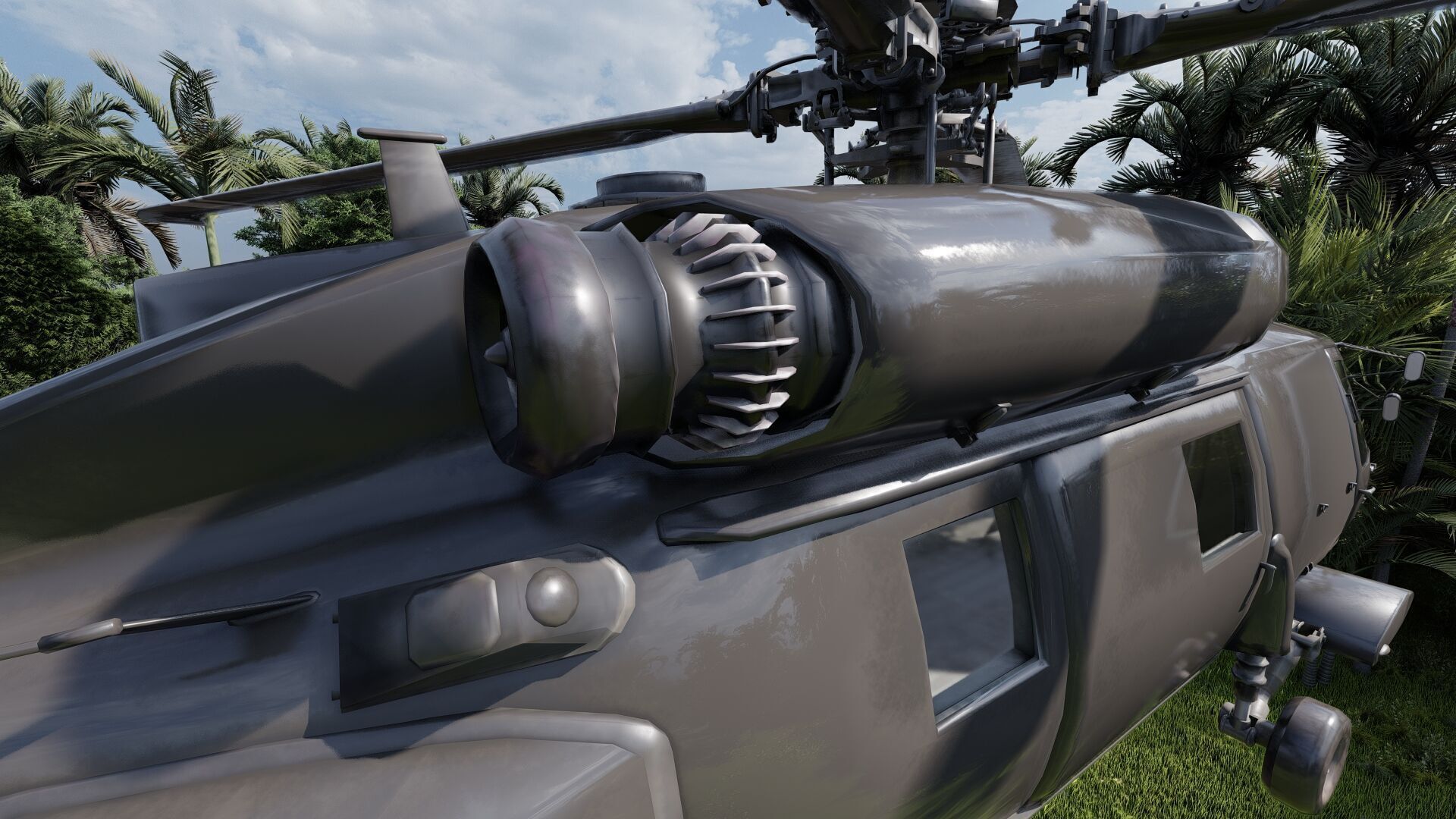 Sikorsky UH-60 Blackhawk 3D model_10