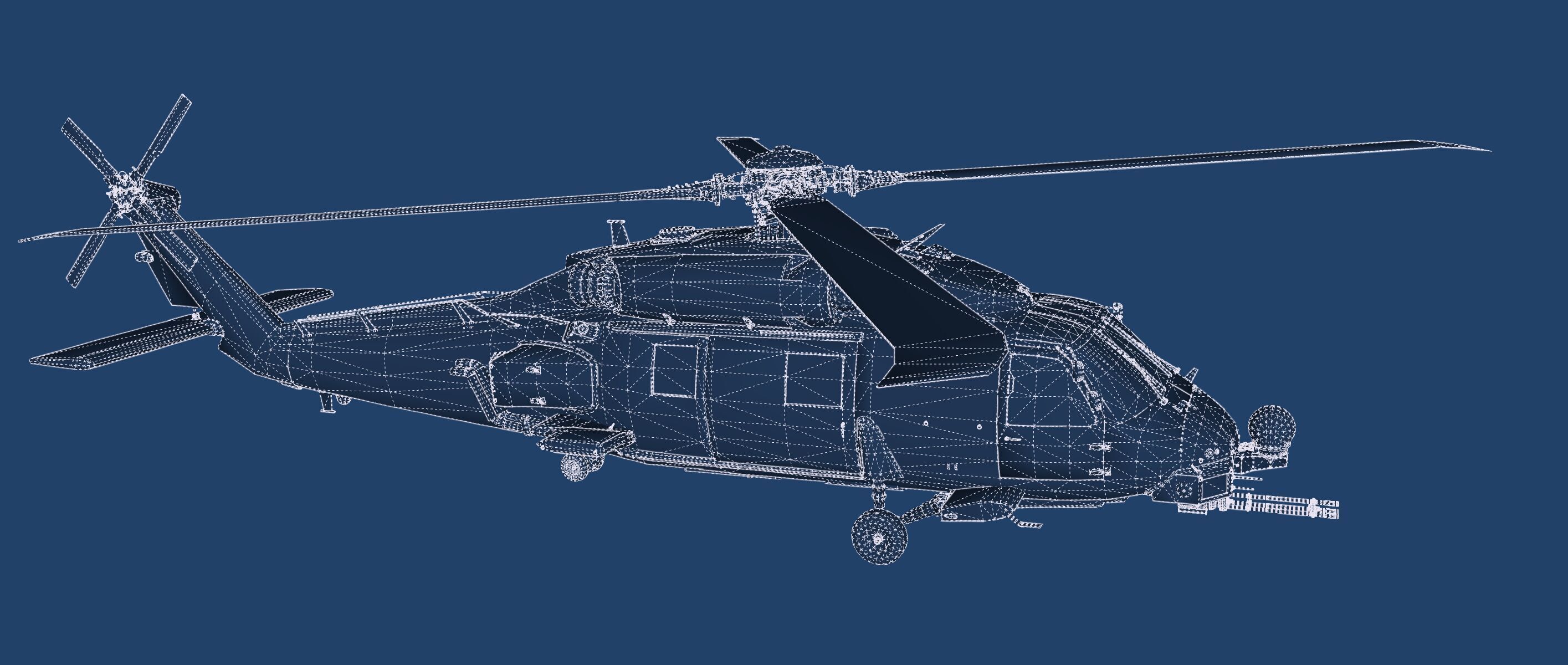 Sikorsky UH-60 Blackhawk 3D model_34