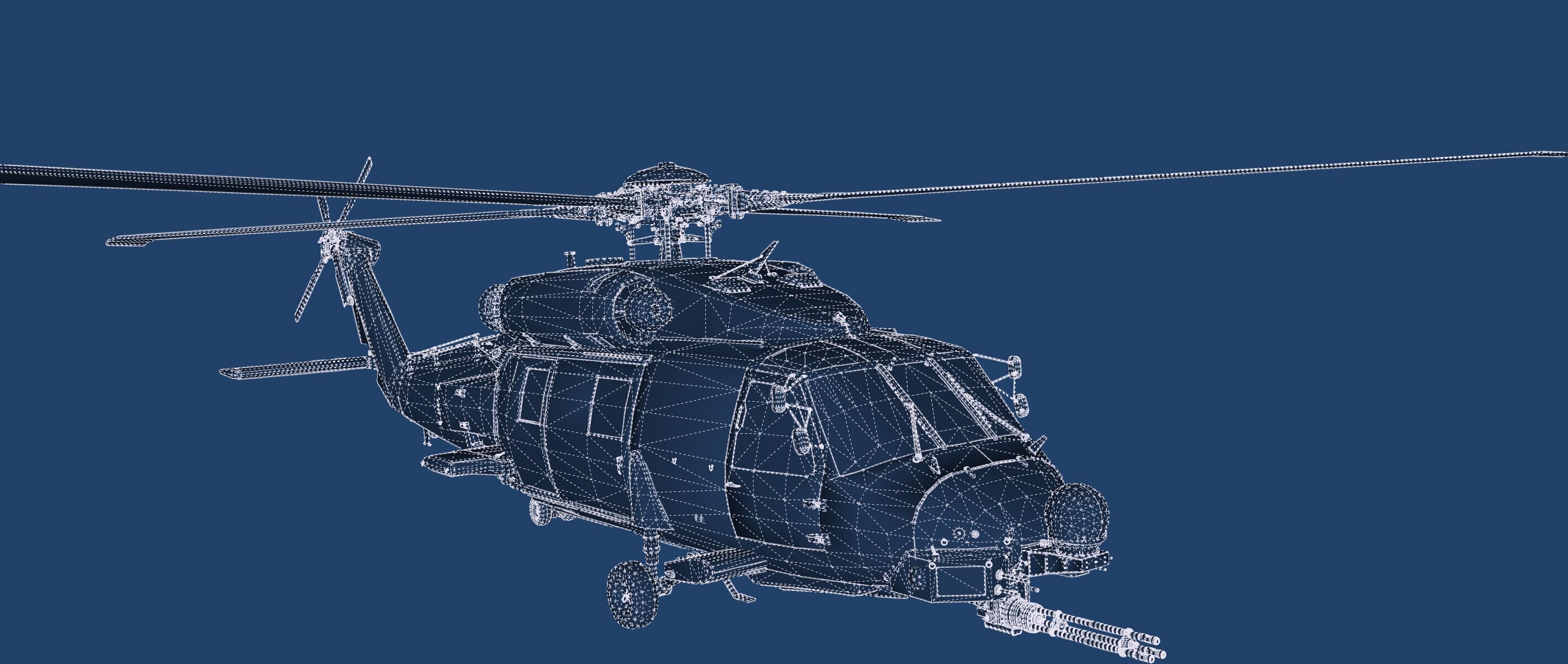 Sikorsky UH-60 Blackhawk 3D model_35