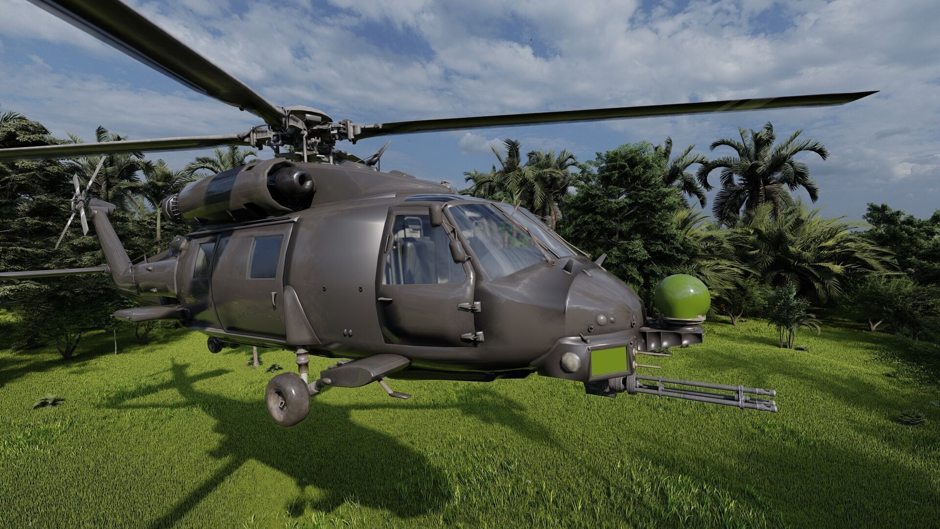 Sikorsky UH-60 Blackhawk 3D model_3