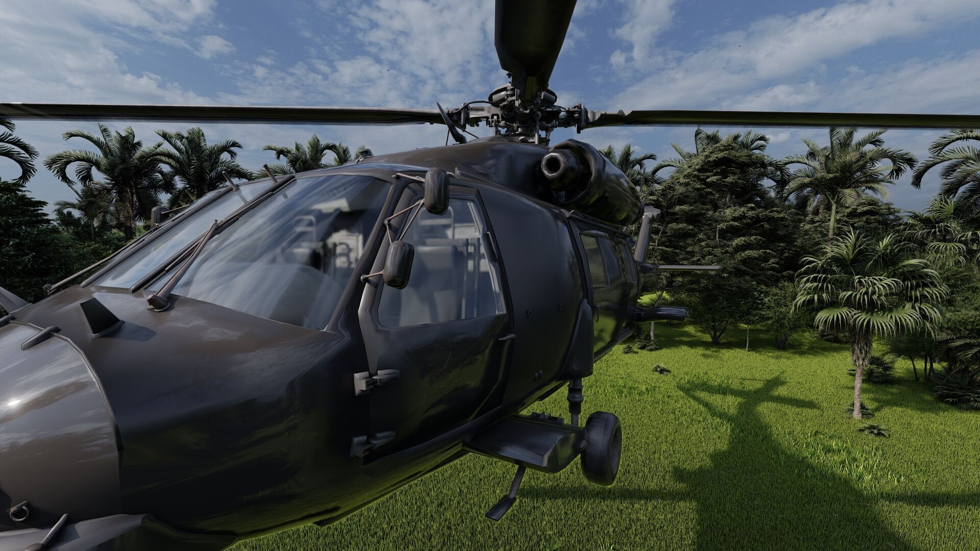 Sikorsky UH-60 Blackhawk 3D model_6