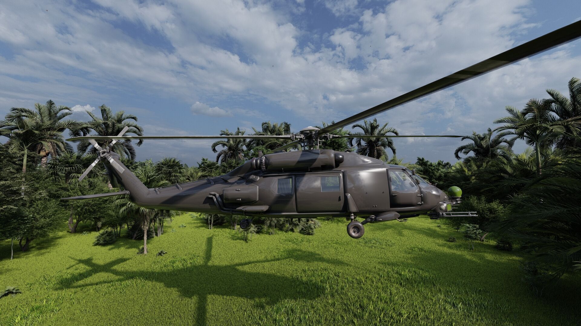 Sikorsky UH-60 Blackhawk 3D model_1