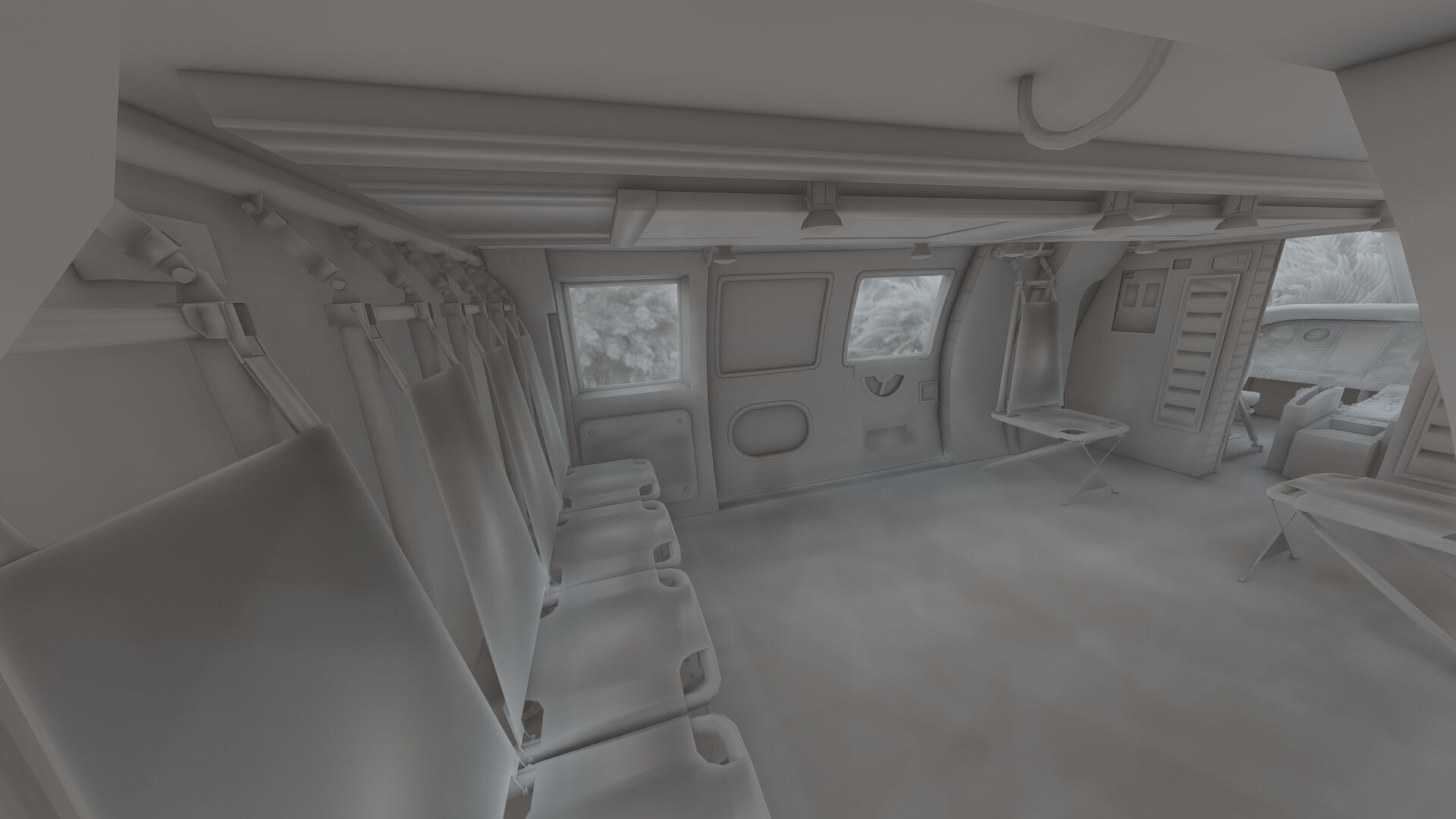 Sikorsky UH-60 Blackhawk 3D model_29