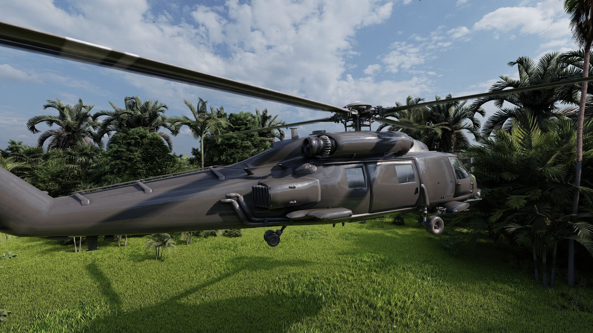 Sikorsky UH-60 Blackhawk 3D model_2