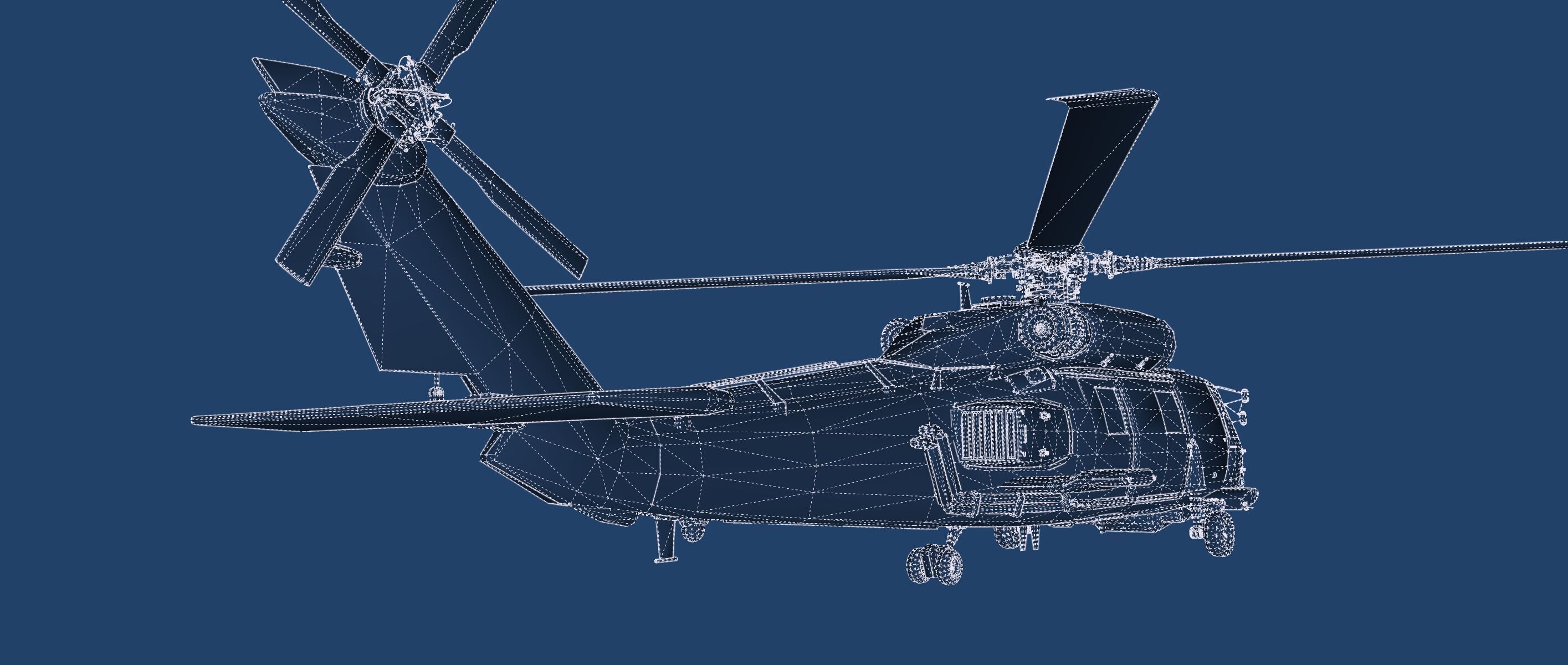 Sikorsky UH-60 Blackhawk 3D model_36