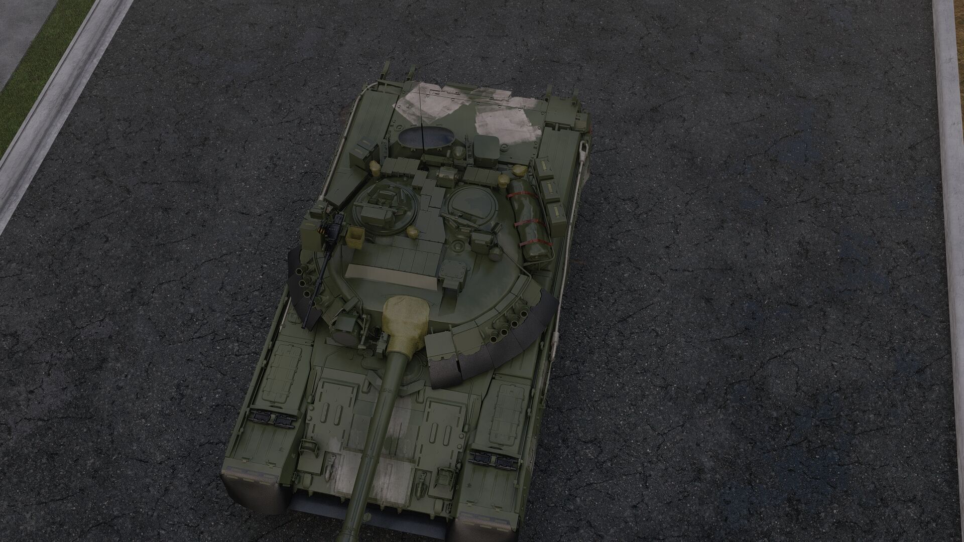 TANK T-80 3D model_13
