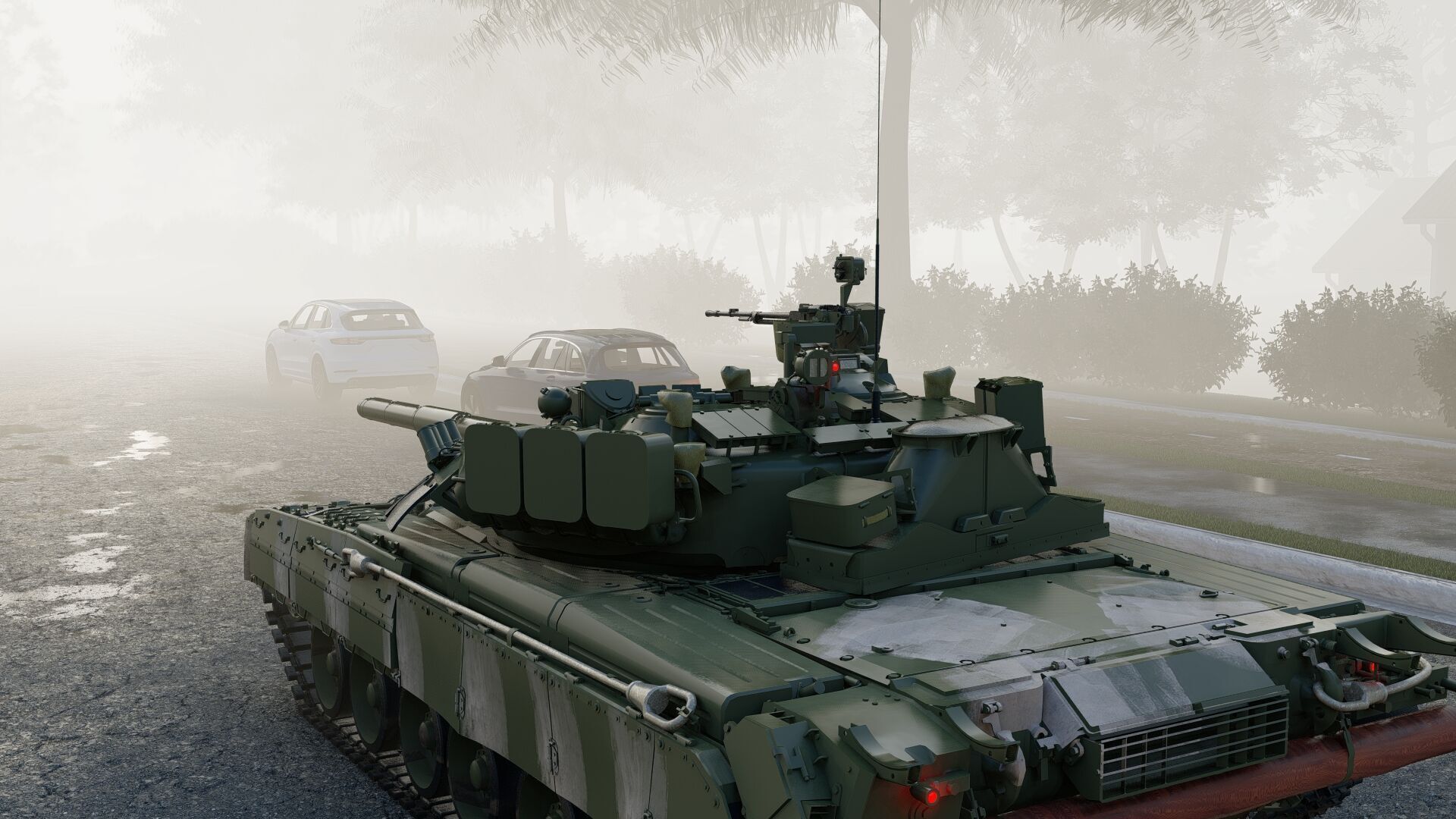 TANK T-80 3D model_16