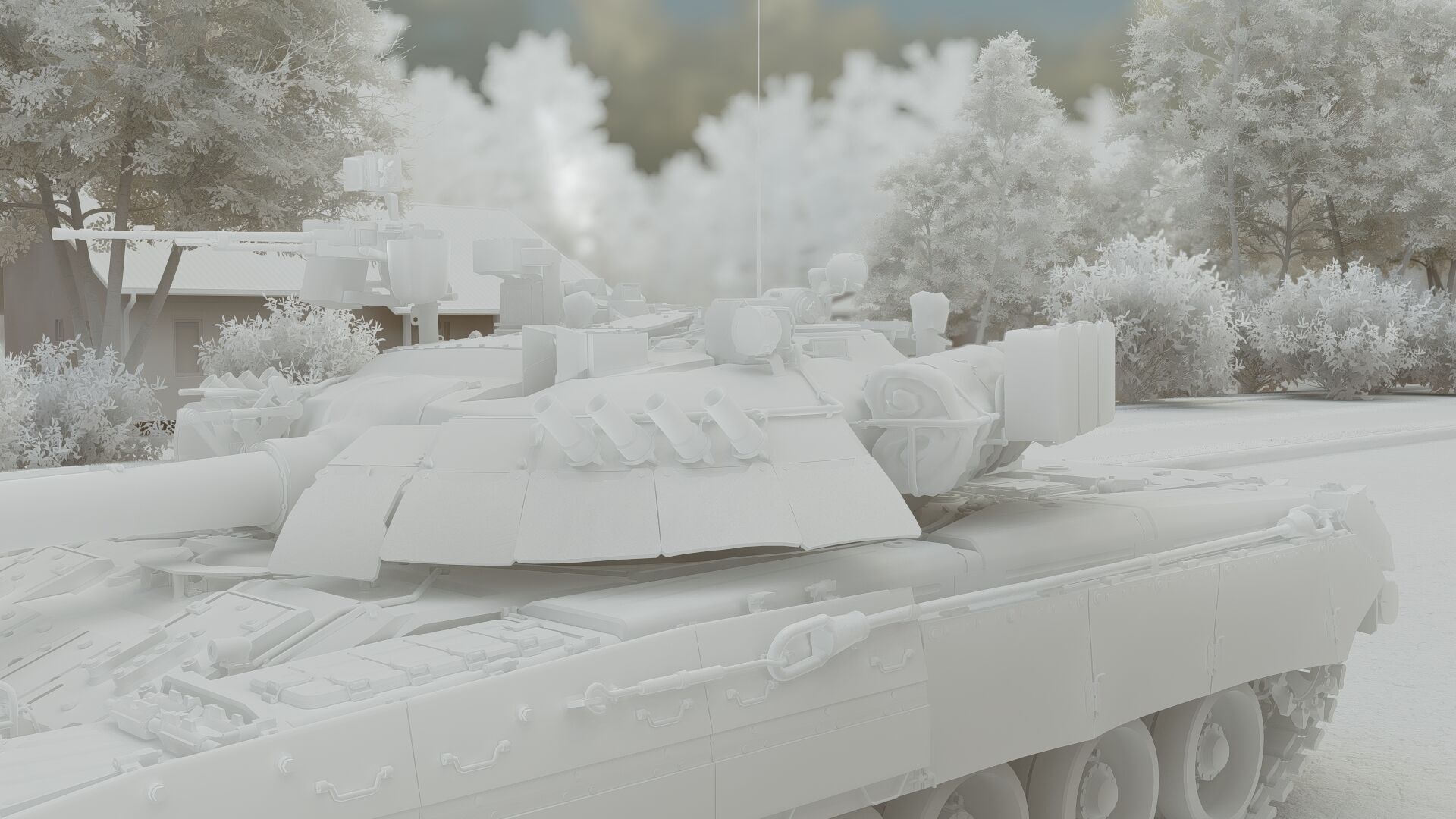 TANK T-80 3D model_23