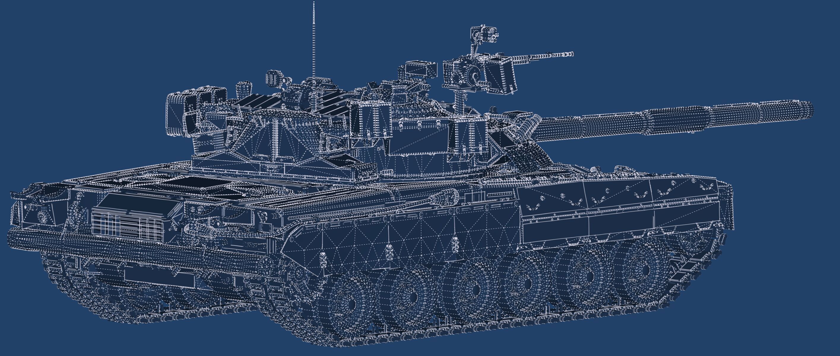 TANK T-80 3D model_26