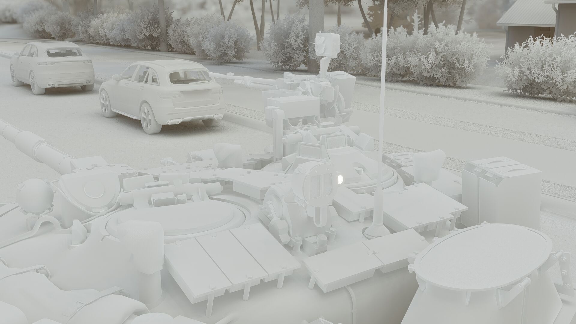 TANK T-80 3D model_24