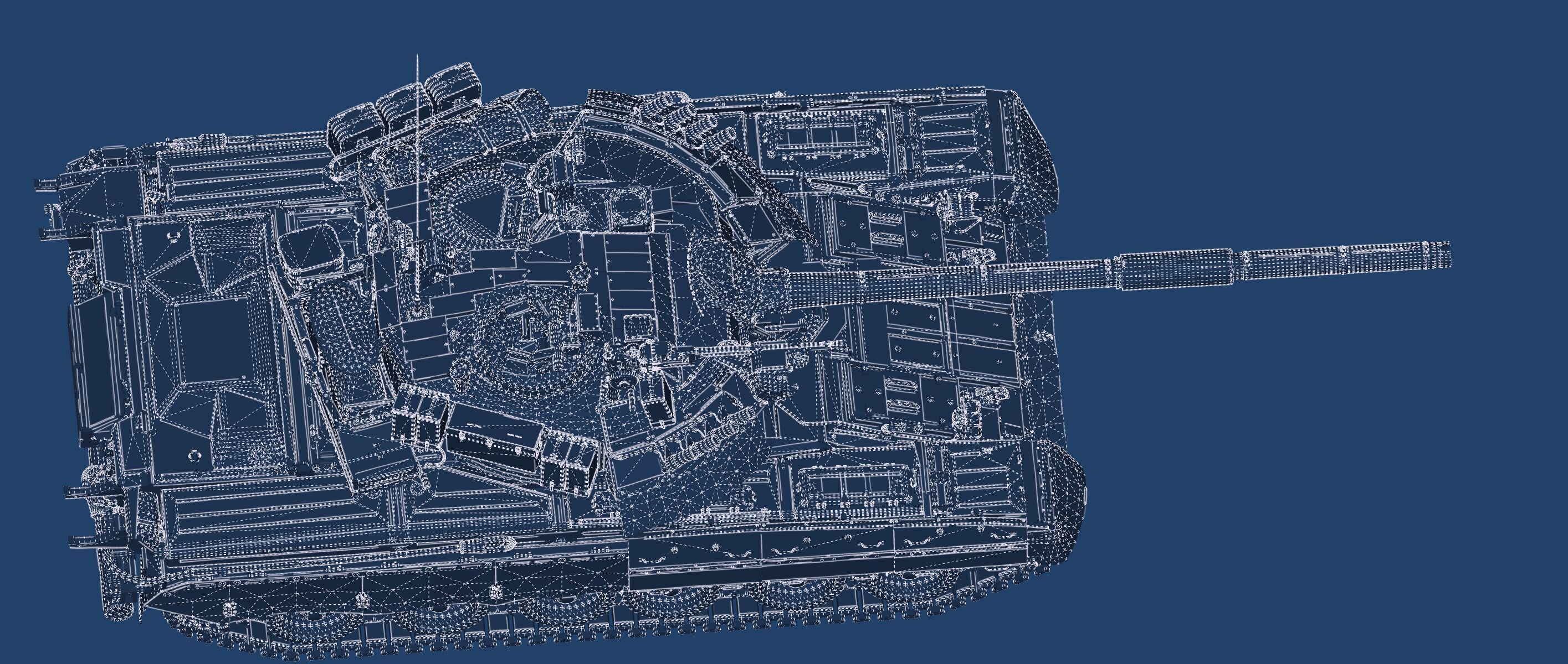 TANK T-80 3D model_27