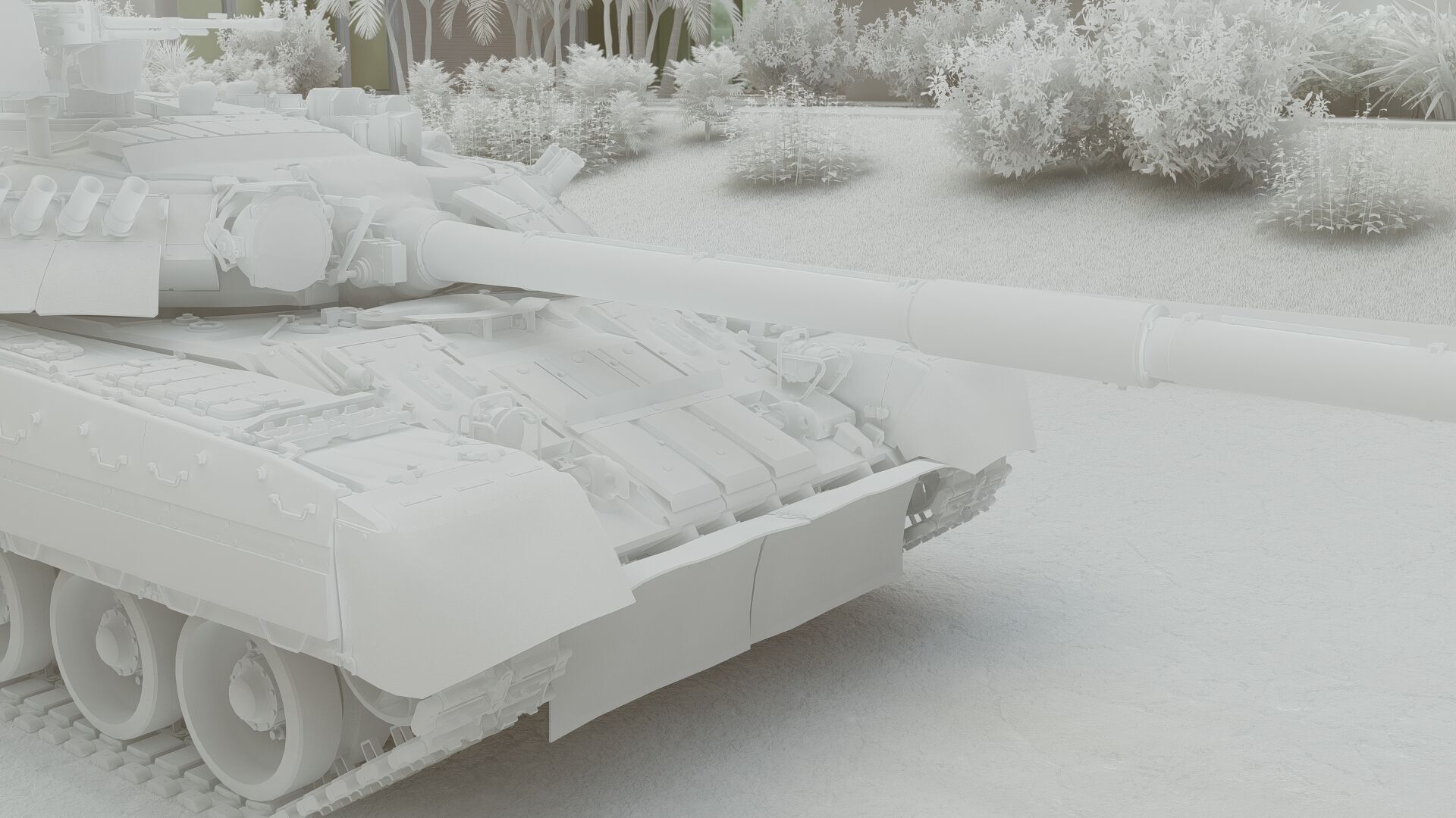 TANK T-80 3D model_22