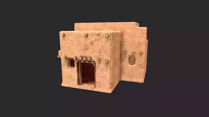 Clay Desert Egypt Village House 2