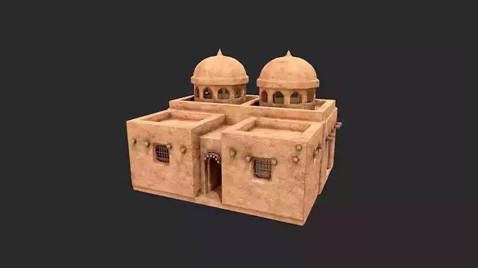 Clay Desert Egypt Village House 4