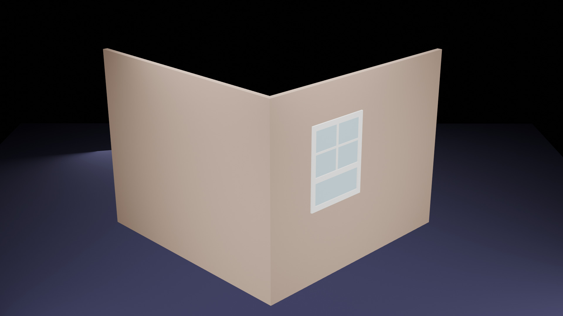 Low-Poly Office Cubicle Interior Scene 3D Model Low-poly 3D model_3