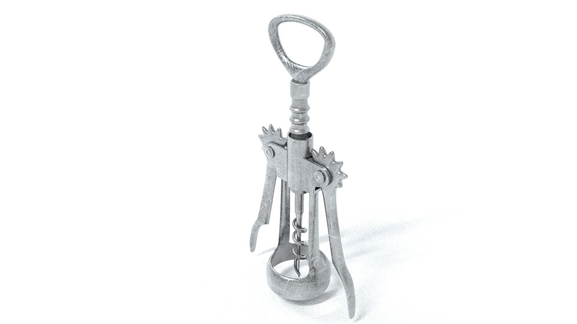laos Corkscrew Low-poly 3D model_2