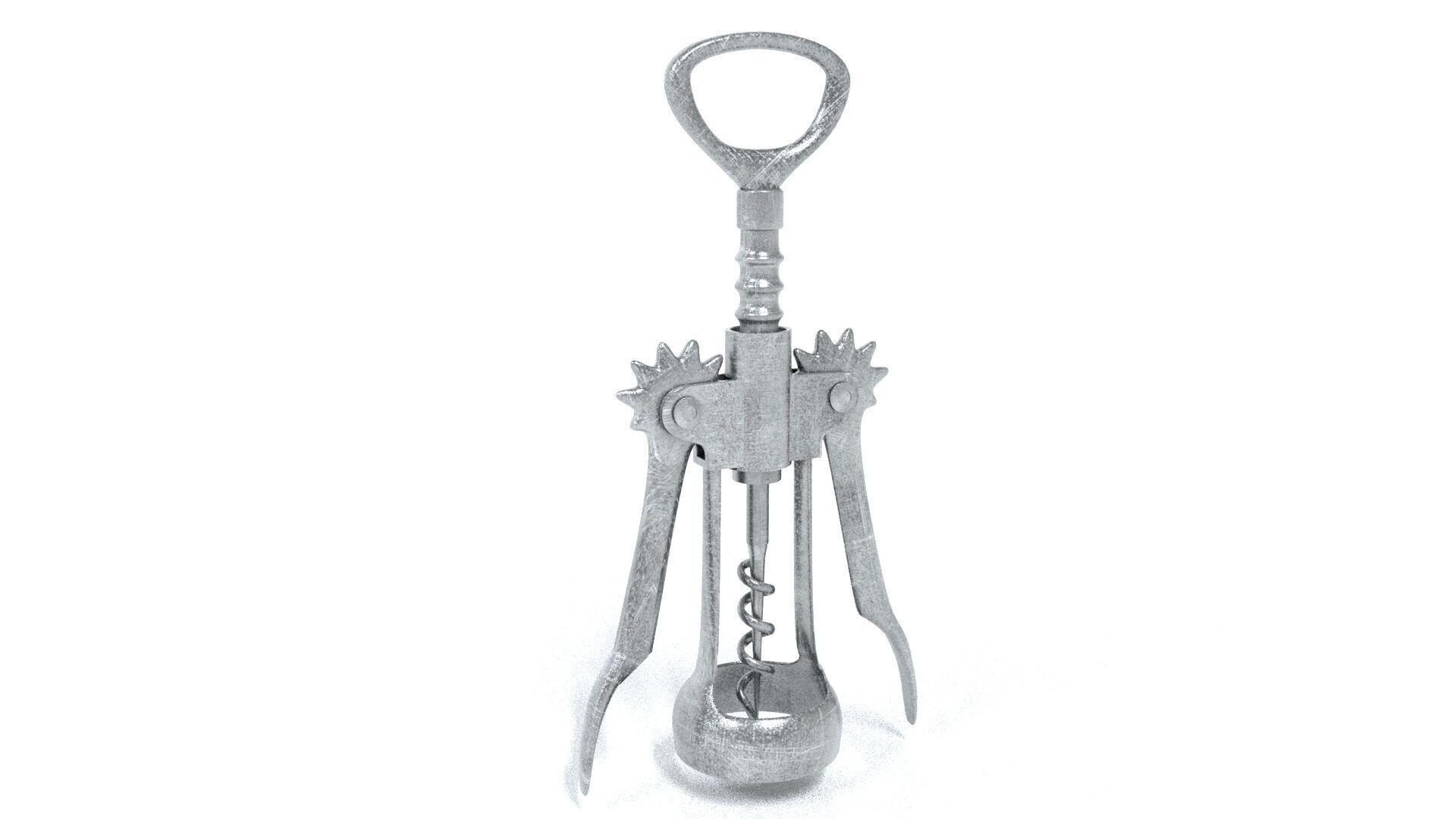 laos Corkscrew Low-poly 3D model_4