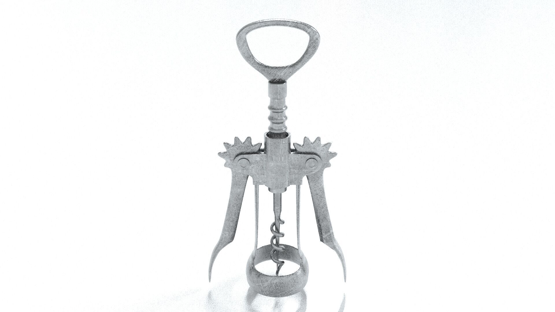 laos Corkscrew Low-poly 3D model_3