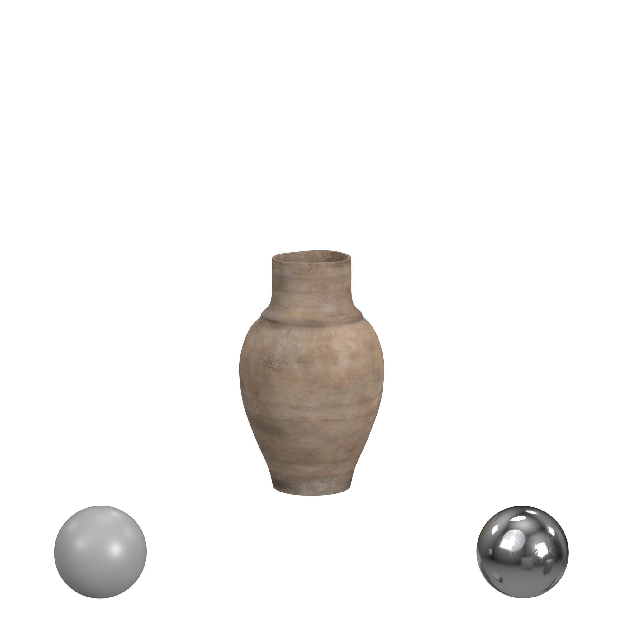 Amphora Vase 3D model_1