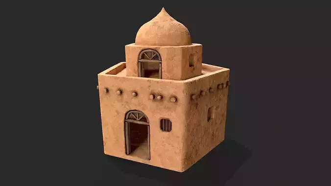 Clay Desert Egypt Village House 7