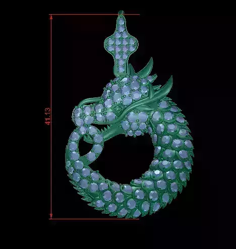 New Dragon Pendant