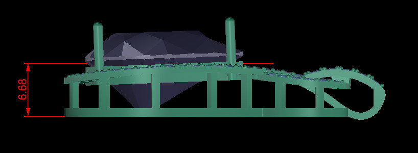 Pearl and Diamond Pendant V2 3D print model_1