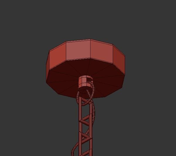 Garrison Pendant 3D model_4