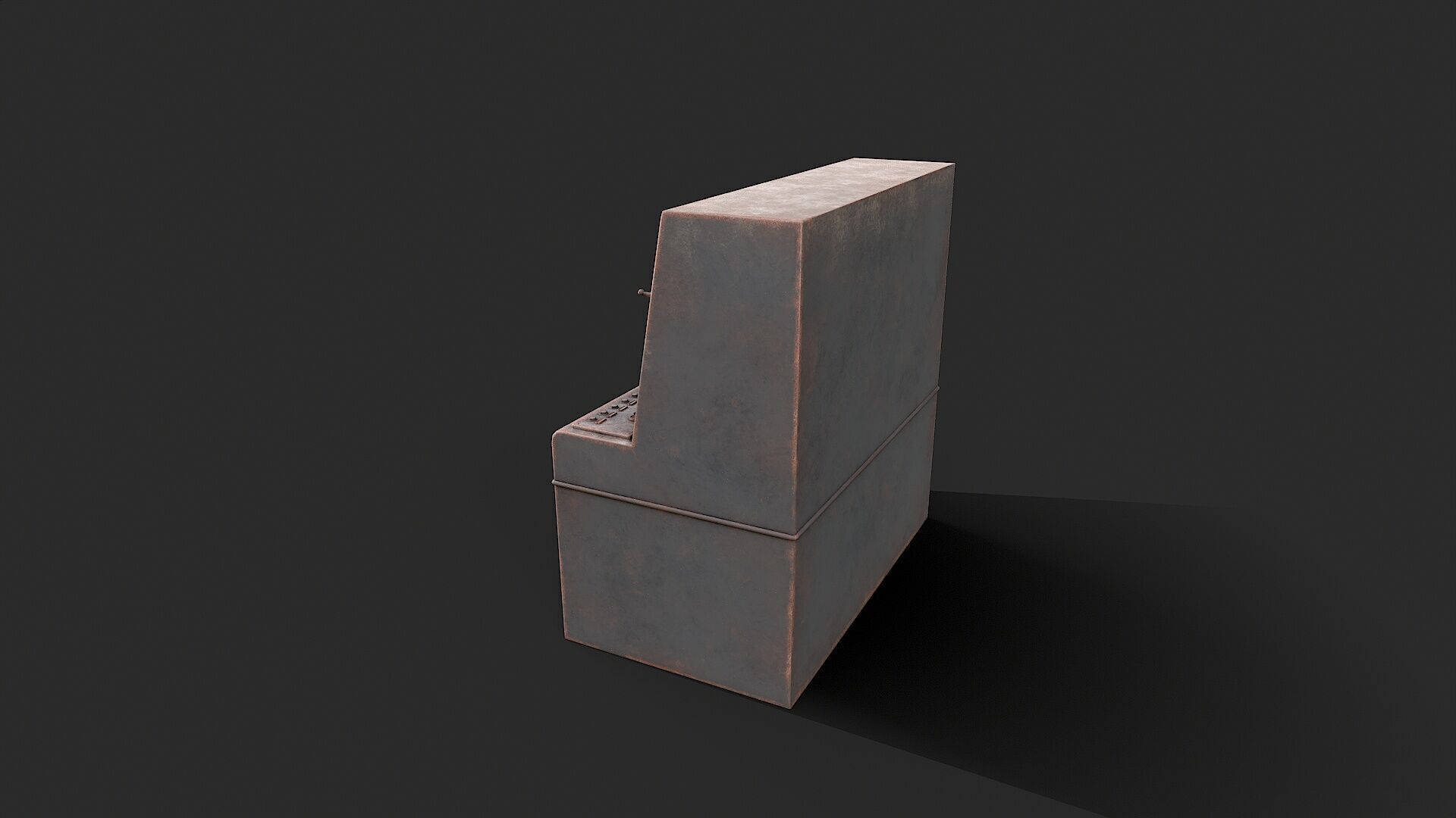 Control Panel Factory  Low-poly 3D model_3